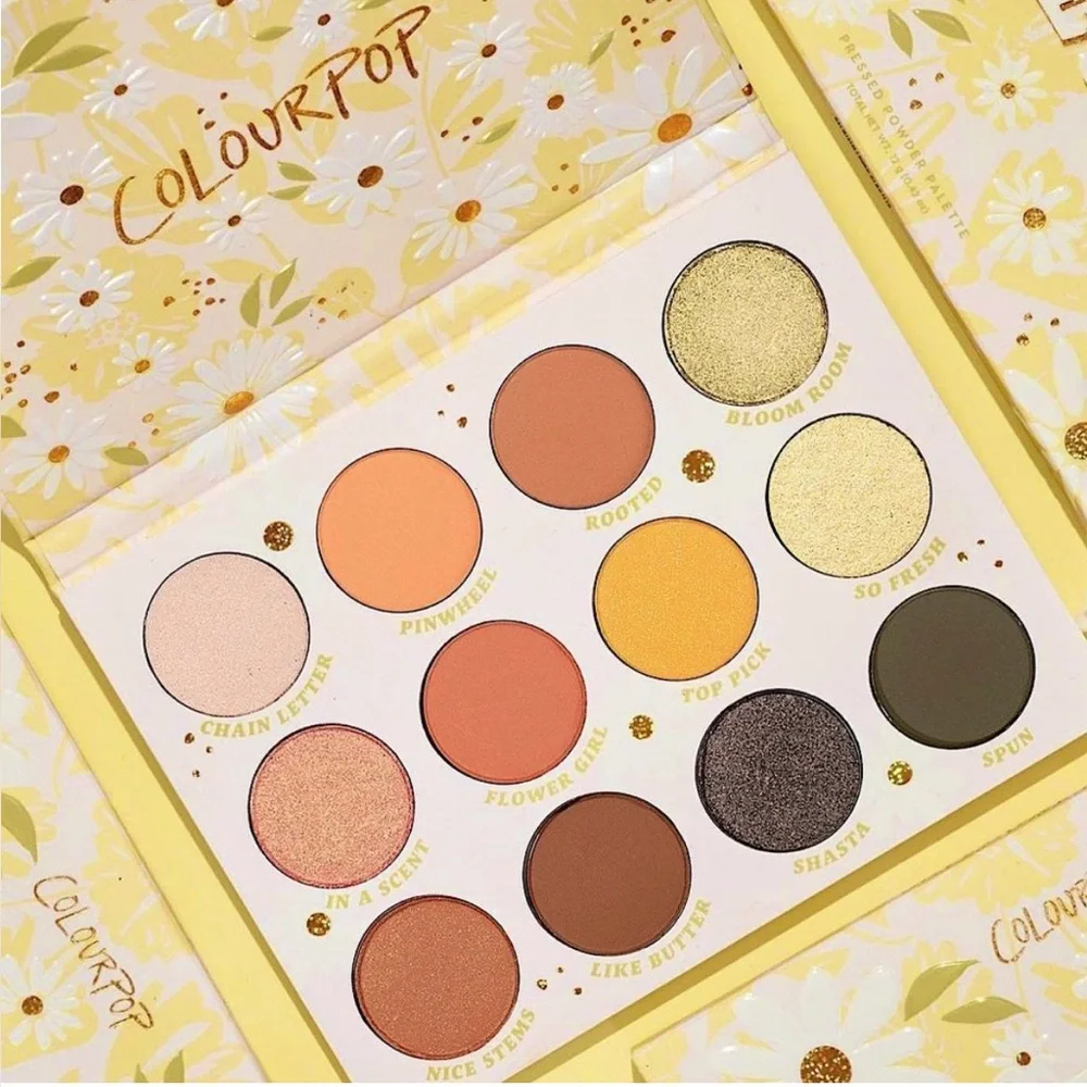 ColourPop Daisy Does It Vegan Eyeshadow Palette